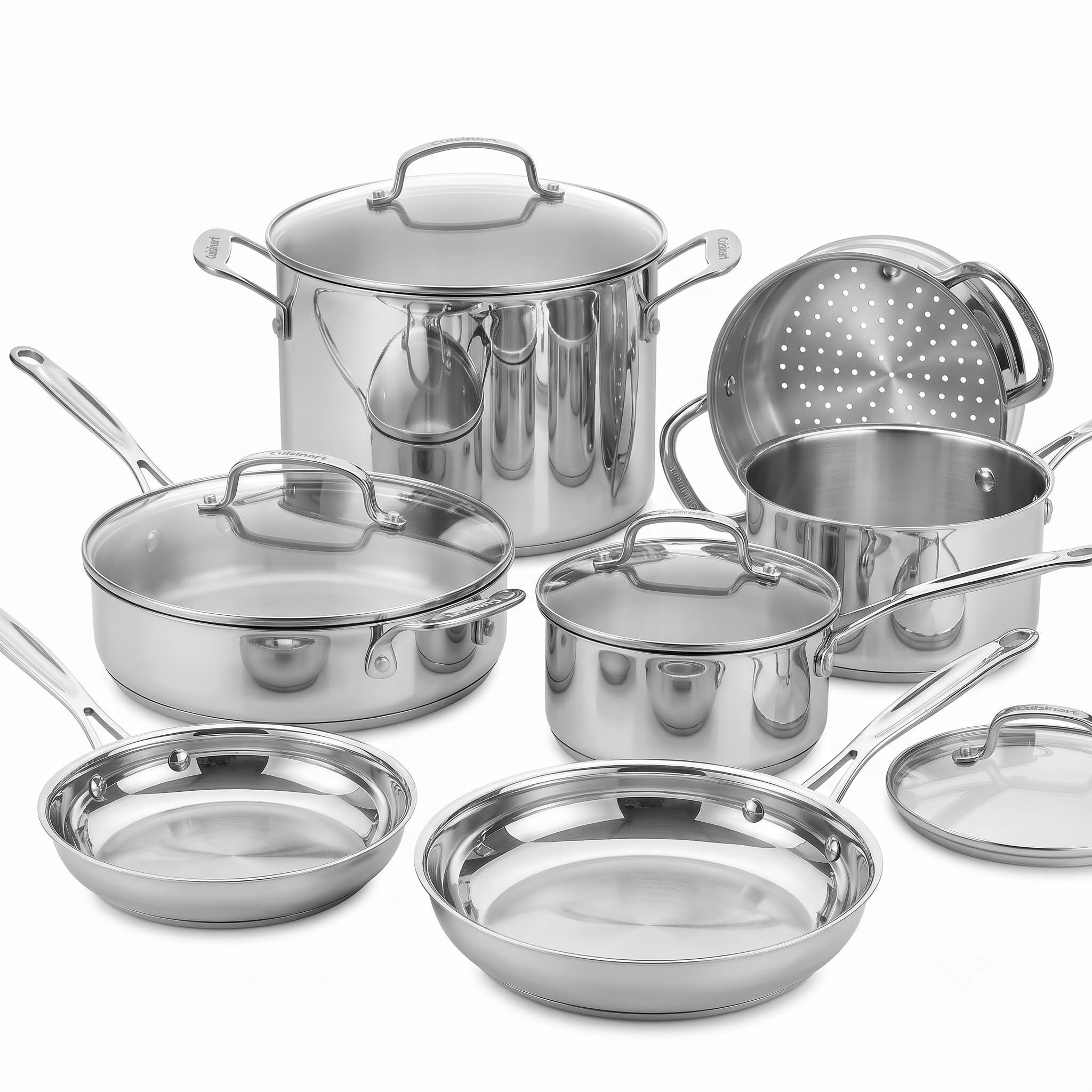 Cuisinart® Chef’s Classic™ Stainless Steel Cookware Set