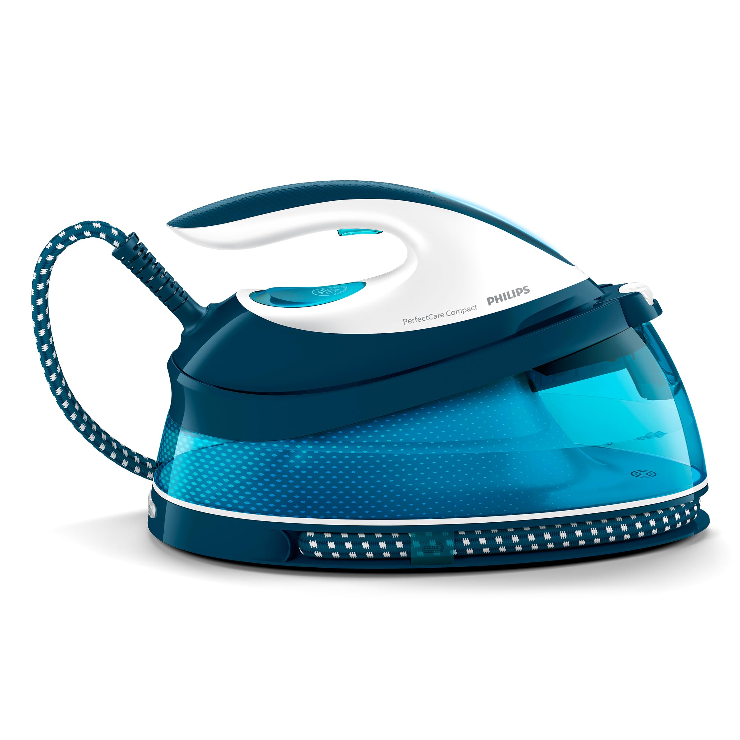Philips PerfectCare Compact Steam Generator Iron, 400g Boost, No Burns